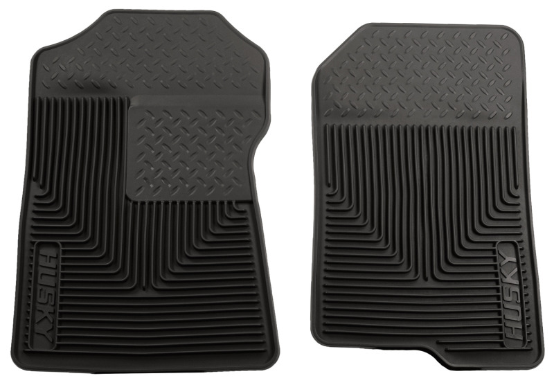 Ford F-150 Floor Mats - Front - Husky Liners - Heavy Duty - Black - `98-`02